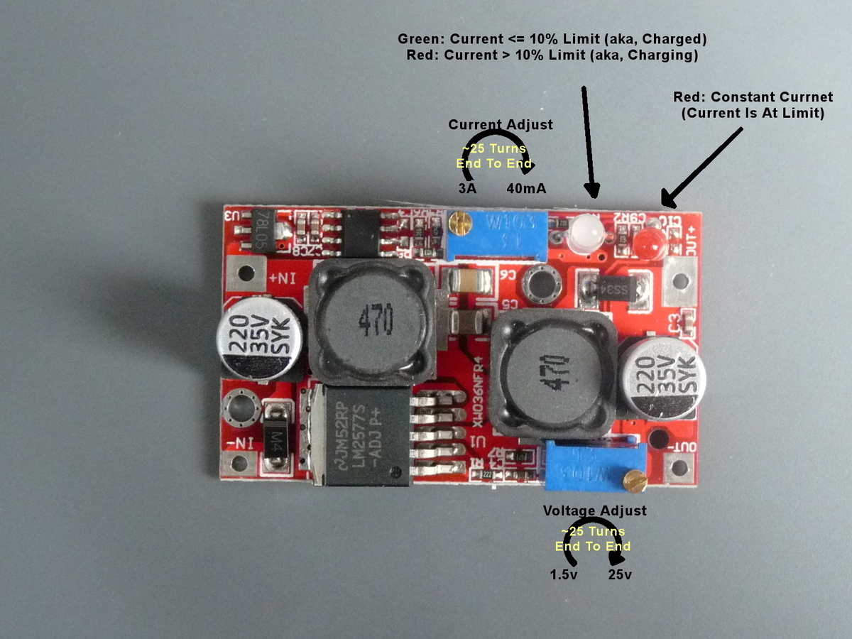 CC/CV Auto Step Up and Step Down DC-DC Converter - Buy Switch Mode Buck ...