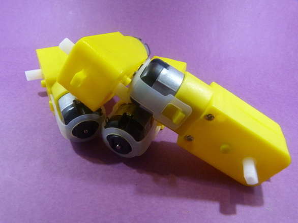 Mecanum Vehicle Part Set - Wheels + Motors + Platform