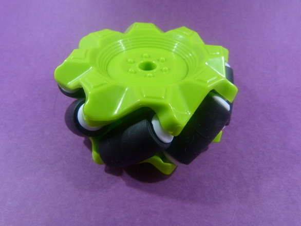 Mecanum Vehicle Part Set - Wheels + Motors + Platform