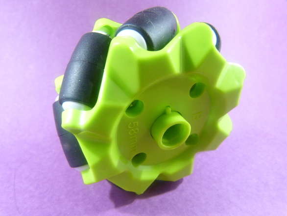 Mecanum Vehicle Part Set - Wheels + Motors + Platform