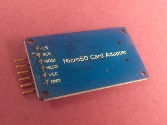 Micro SD Card Reader/Writer For Arduino, 5v Ready