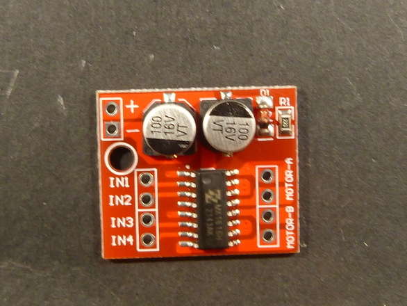 Dual H-Bridge DC Motor Driver Forward Reverse Two Motor 1.5A MX1616H L298N 