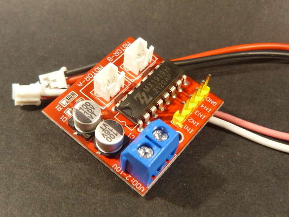 Dual H-Bridge DC Motor Driver Forward Reverse Two Motor 2.5A MX1919H L298N 