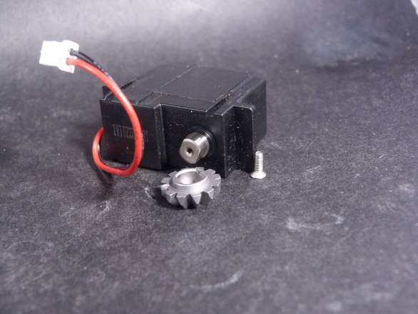DC Motor Gearmotor 3-6v 42-84 RPM Removable Gear With Flat Sided Shaft