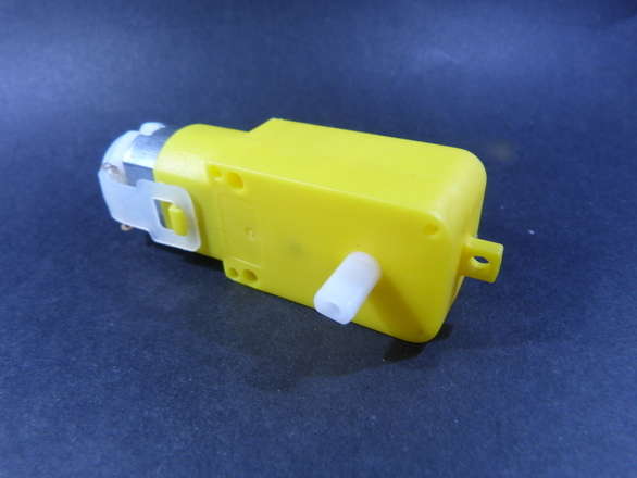 Plastic DC Gear Motor Dual Axle Common Biaxial Yellow Gearmotor