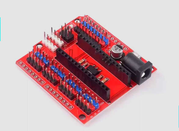 Arduino Nano Expander Board - Convert Nano into Uno Footprint + Extras