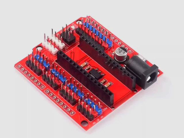 Arduino Nano Expander Board - Convert Nano into Uno Footprint + Extras