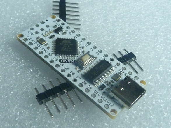 Arduino Nano Compatible, with improved USB-C Type-C compatability.