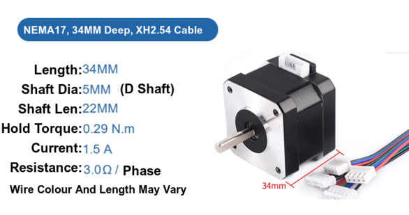 NEMA 17 Stepper Motor