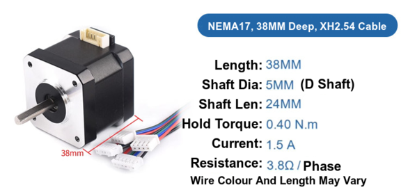 NEMA 17 Stepper Motor