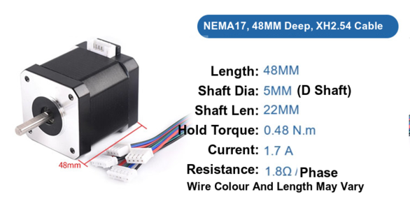 NEMA 17 Stepper Motor