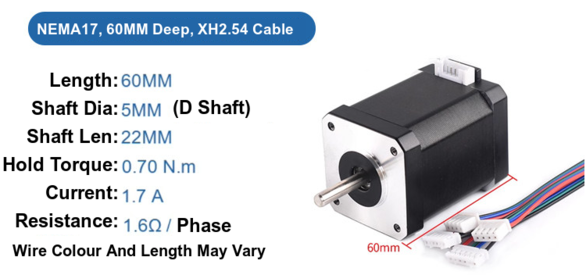 NEMA 17 Stepper Motor