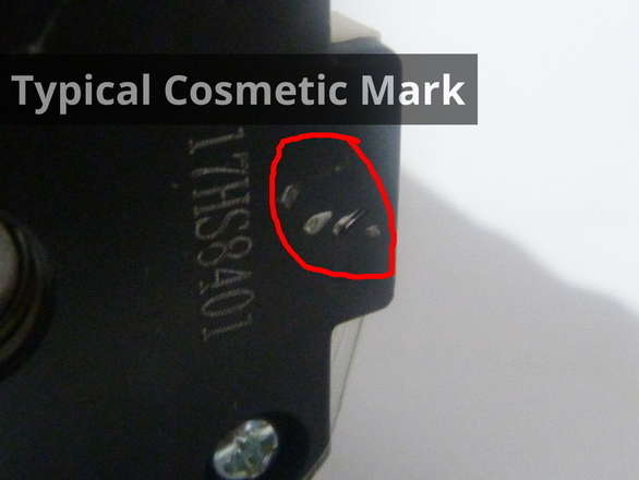 Typical Cosmetic Mark