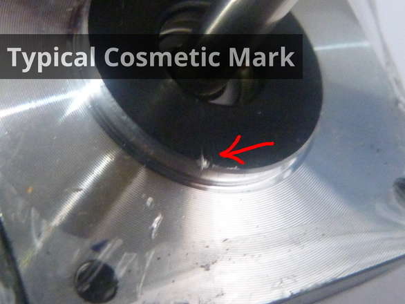 Typical Cosmetic Mark