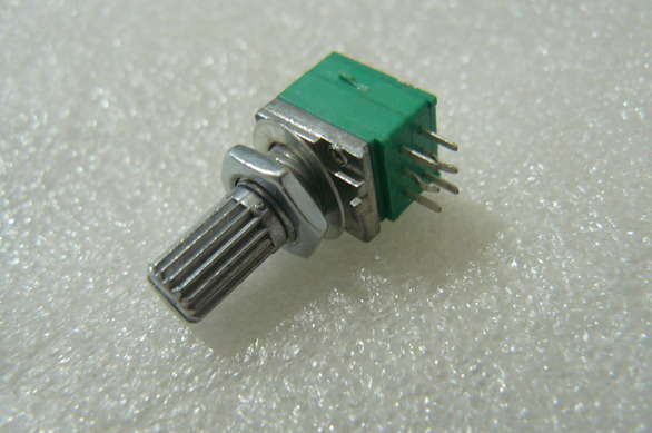 Panel/PCB Mount Log Potentiometer Dual Gang - You Choose Value