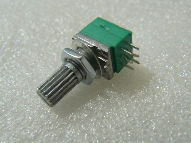 Panel/PCB Mount Log Potentiometer Dual Gang - You Choose Value