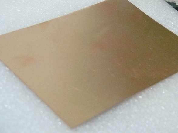 Double Sided Blank PCB 10x15 cm - FR4 - 0.15mm Crazy Thin Semi Flexible PCB