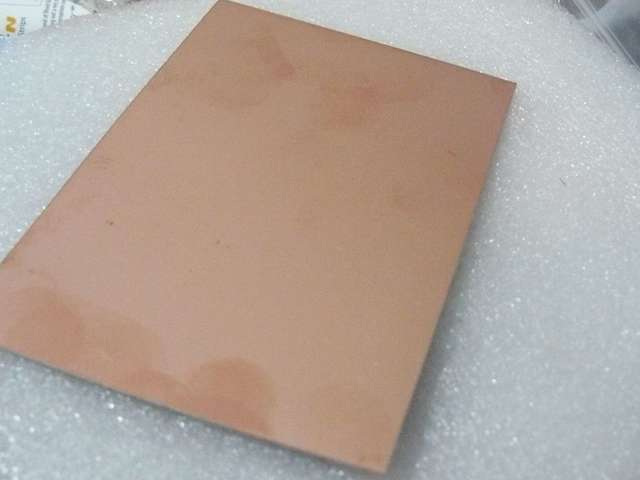 Single Sided Blank PCB 7x10cm - FR4 - 0.2mm Very Very Thin Semi Flexible PCB