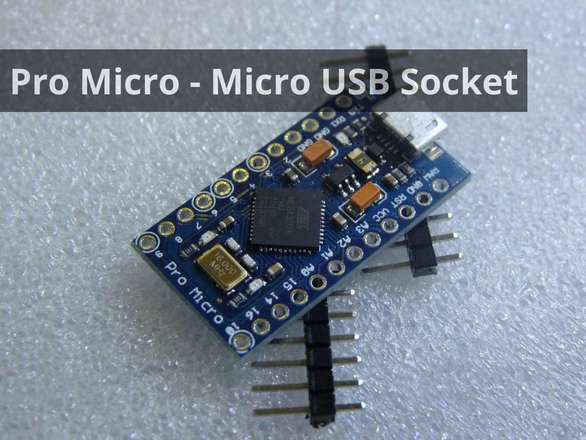 Pro Micro - Micro USB Socket