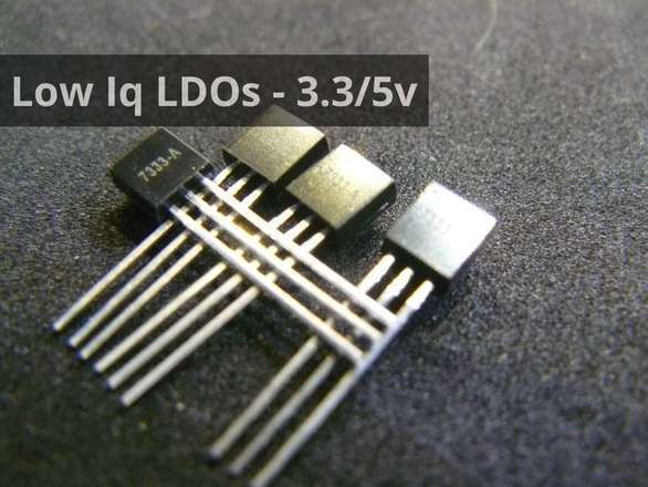 (4 of) TO-92 Low Quiescent Linear Voltage Regulators, You Choose HT7350, HT7333