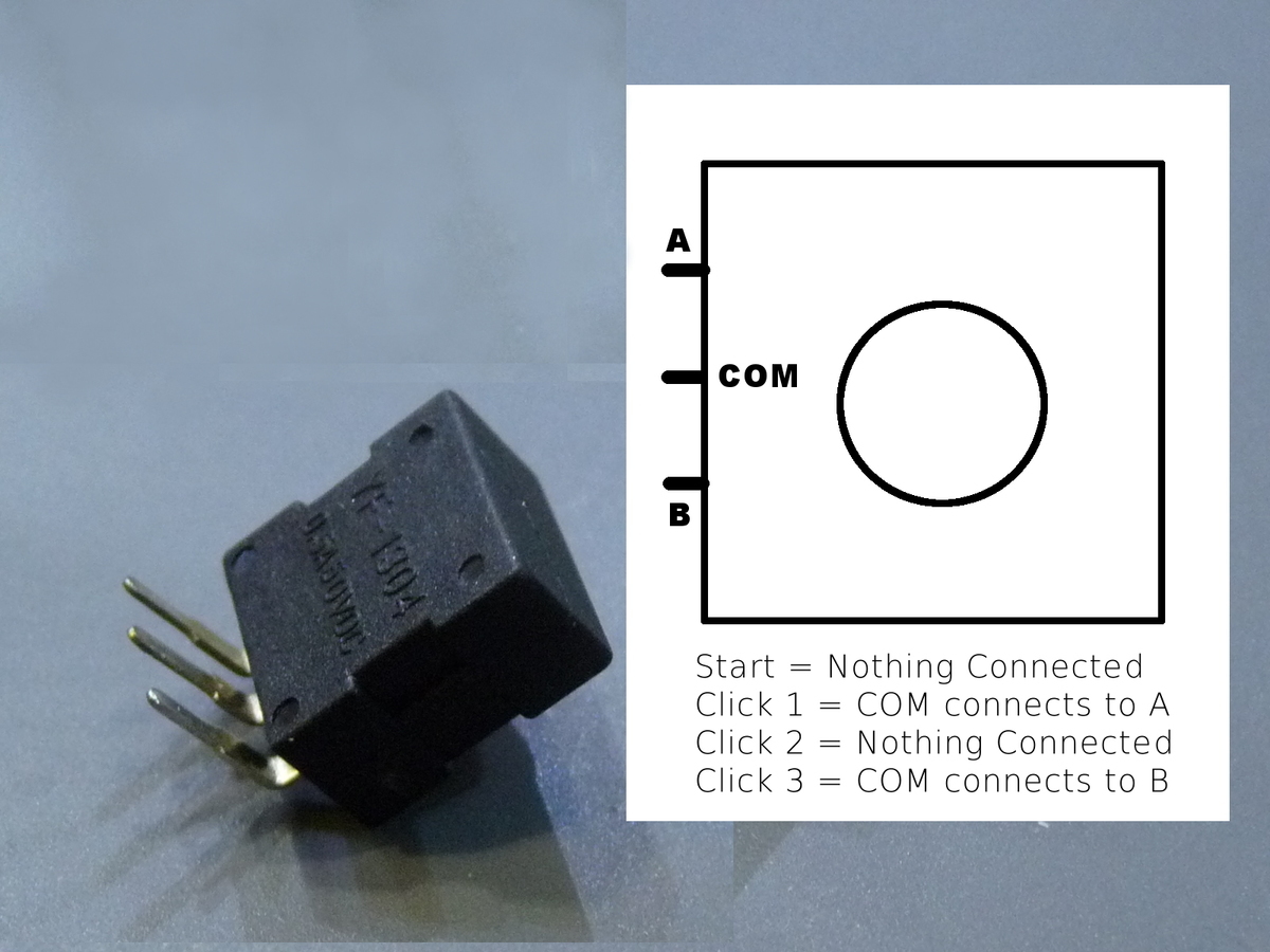 Three State Toggle Button Switch For Example Suit DIY Torch Flashlight Buy Online From
