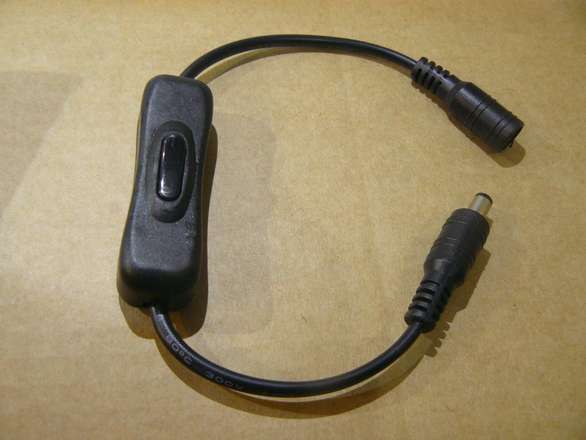 DC Inline Power Switch 5.5/2.1mm
