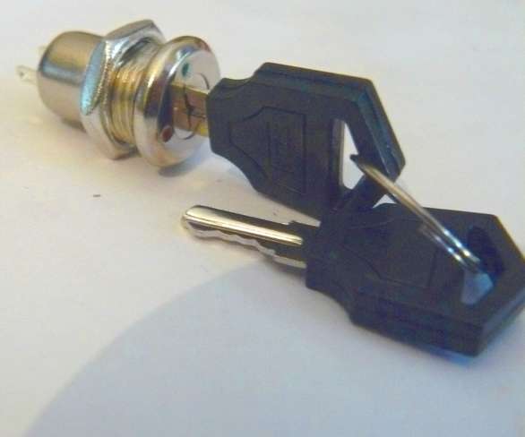 Keyswitch 12mm Hole Diamater
