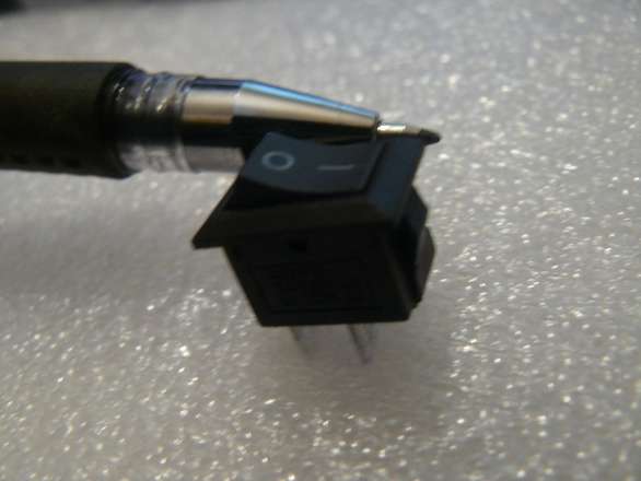 Super Cute Miniature Rocker Switch (SPST, On/Off)