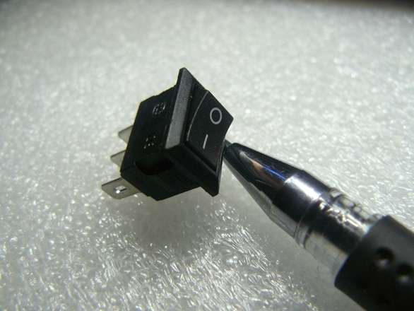 Super Cute Miniature Rocker Switch (SPDT, A/B)