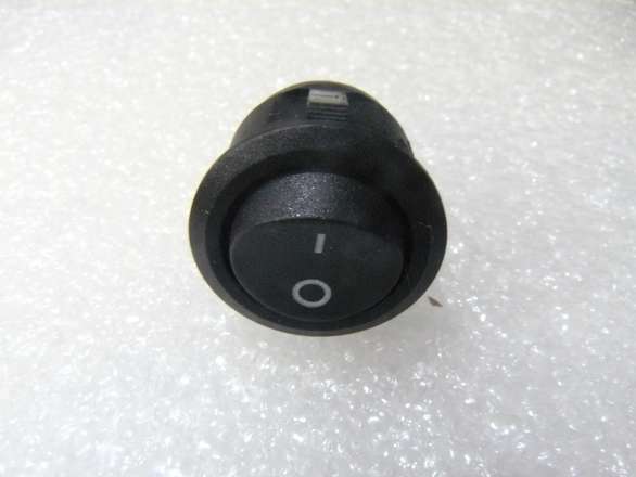 On/Off Switch (Rocker) Panel Mount Round