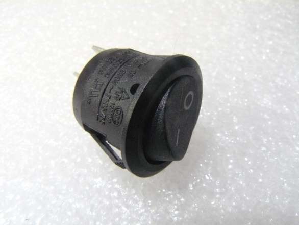 On/Off Switch (Rocker) Panel Mount Round