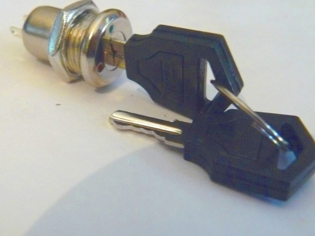 Keyswitch 12mm Hole Diamater