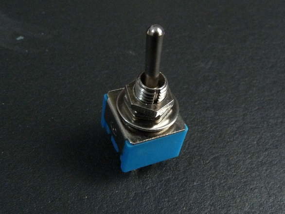 DPDT ( A/B ) Small Panel Mount Toggle Switch 6mm Thread