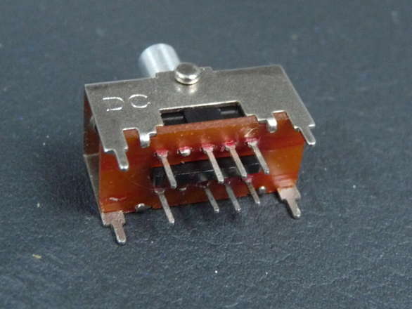 Vintage Style Panel Mount Momentary Switch DP3T 