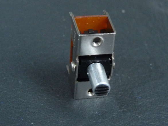 Vintage Style Panel Mount Momentary Switch DP3T 