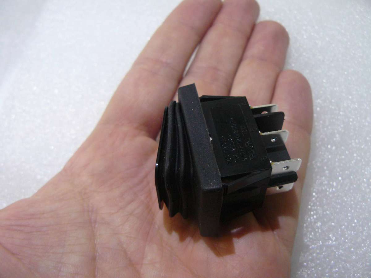 Very Large On-Off-On (DPDT/DPCO) Rubber Booted Rocker Switch Panel ...
