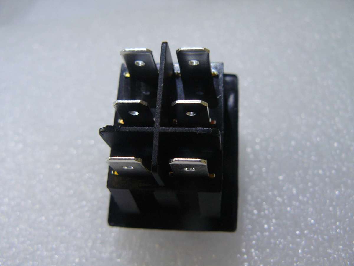Very Large On-Off-On (DPDT/DPCO) Rubber Booted Rocker Switch Panel ...