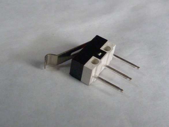Long Leg Breadboard Compatible Microswitch / Limit Switch