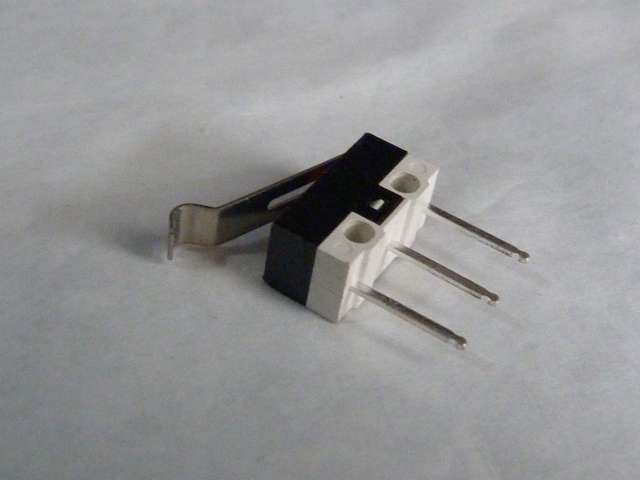 Long Leg Breadboard Compatible Microswitch / Limit Switch