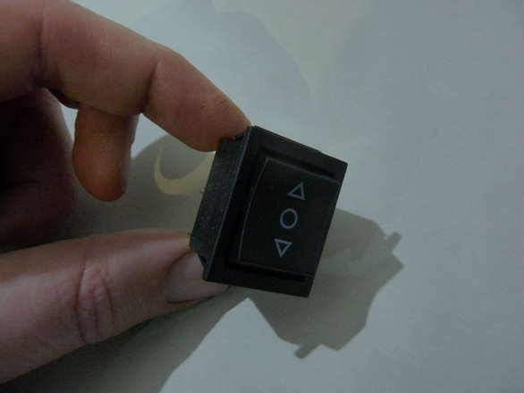 Up/Down Momentary Rocker Switch Panel Mount DPDT