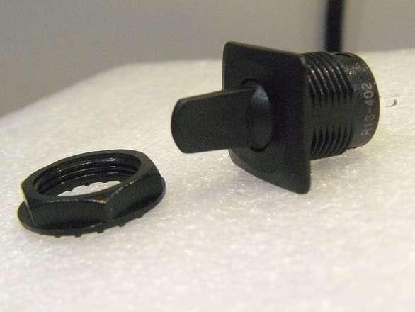 Up/Down Momentary Paddle/Trim-Tab Switch Panel Mount