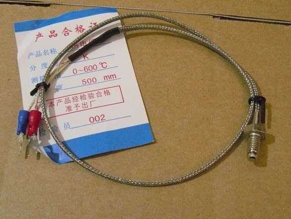 CLEARANCE K-Type Thermocouple 6mm M6 Stud Type