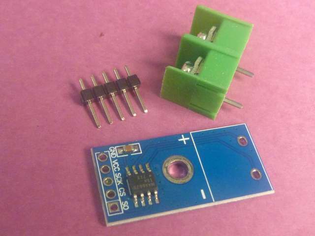 K-Type Thermocouple Temperature Sensor Reader With Arduino Code