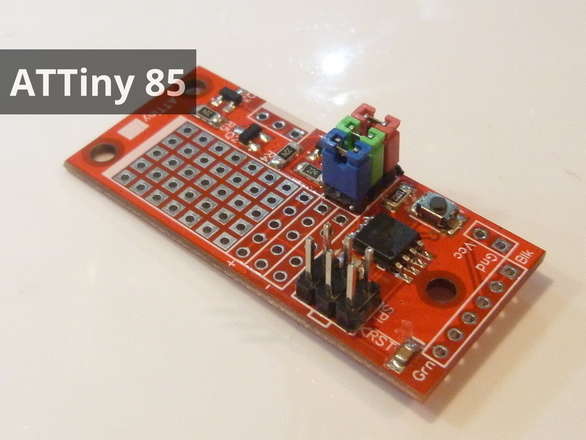 ATtiny85 Prototyping Development Board - Arduino Ready