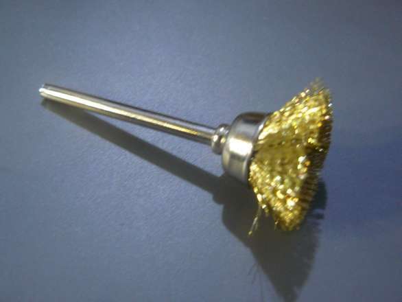 Rotary Tool Fit Dremel Brass Wire Brush, You Choose Type