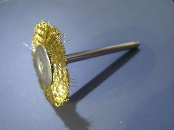 Rotary Tool Fit Dremel Brass Wire Brush, You Choose Type