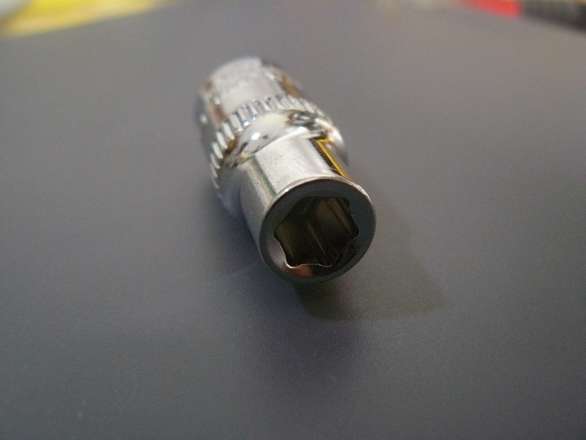 5.5mm Socket 1/4" Hex 6 Point suits M3 nut/bolt