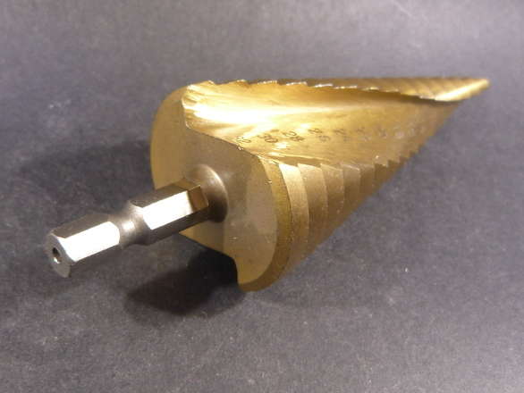 Step Drill 4-32mm Spiral with Hex Shank