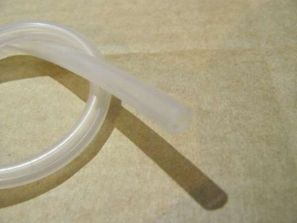 Silicone Tubing, 3mm ID (easy stretch to 5mm), 5mm OD - Soft Flexible - Per 50cm