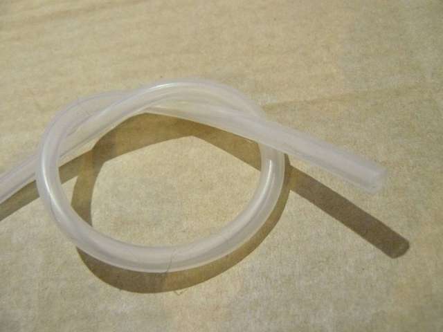 Silicone Tubing, 3mm ID (easy stretch to 5mm), 5mm OD - Soft Flexible - Per 50cm